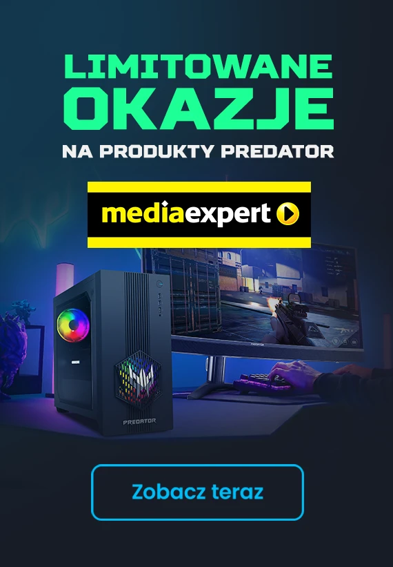 Limitowane okazje na produkty predator mediaexpert